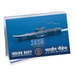 Indian Navy Desk Calendar 2025