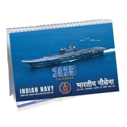 Indian Navy Desk Calendar 2025
